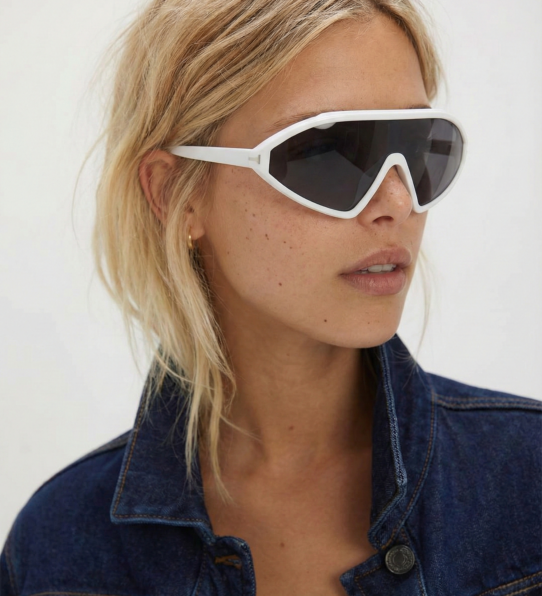 Natasha Linea Rossa Angled Sunglasses