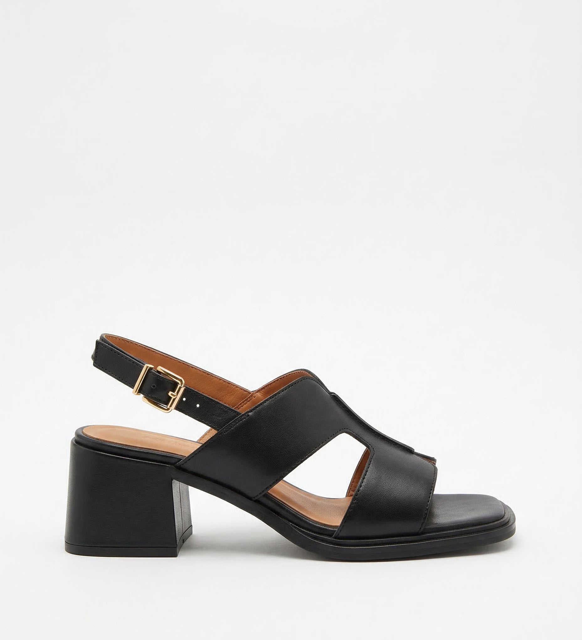 Sassari Leather Heeled Sandals