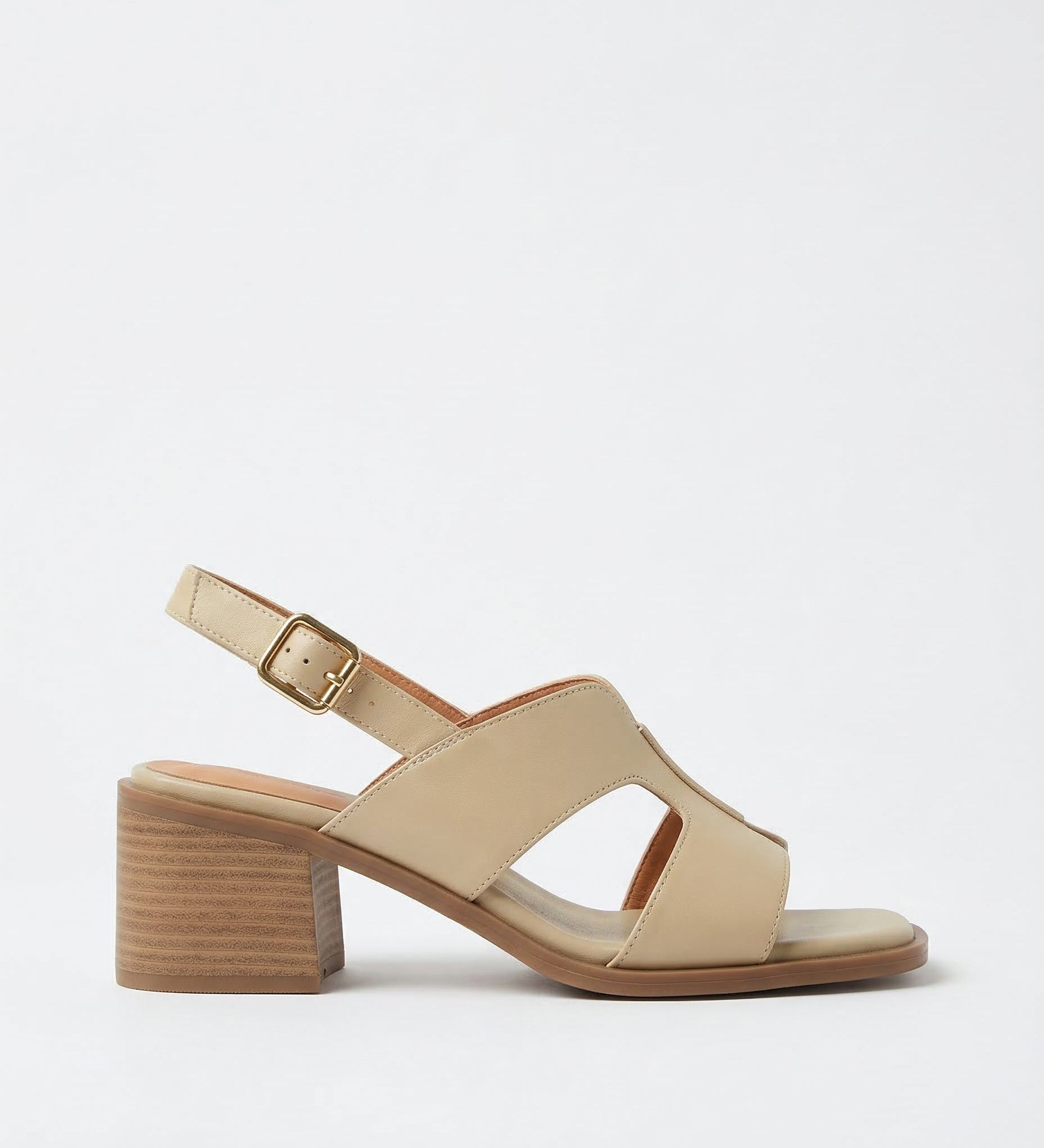 Sassari Leather Heeled Sandals