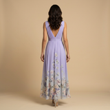 Vestido de Boda Invitada Largo Floral Chifón